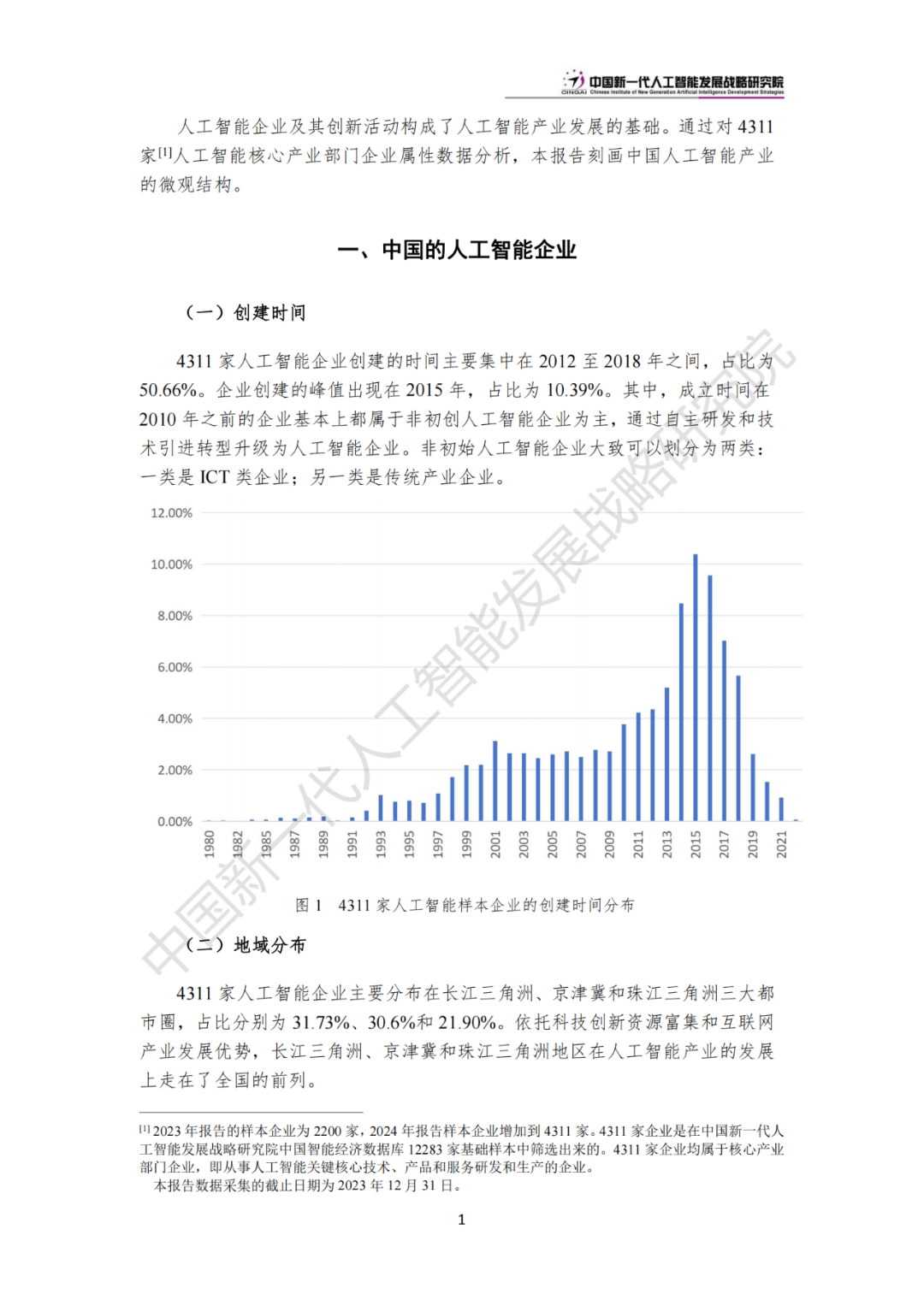 《中国新一代人工智能科技产业发展报告 2024》发布，附全文