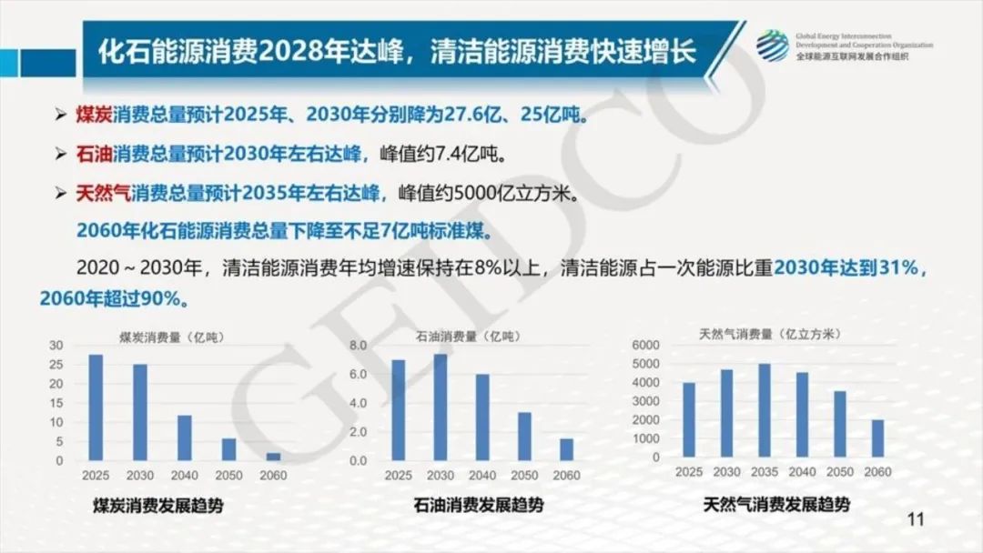 中国2030年能源电力发展规划研究及2060年展望